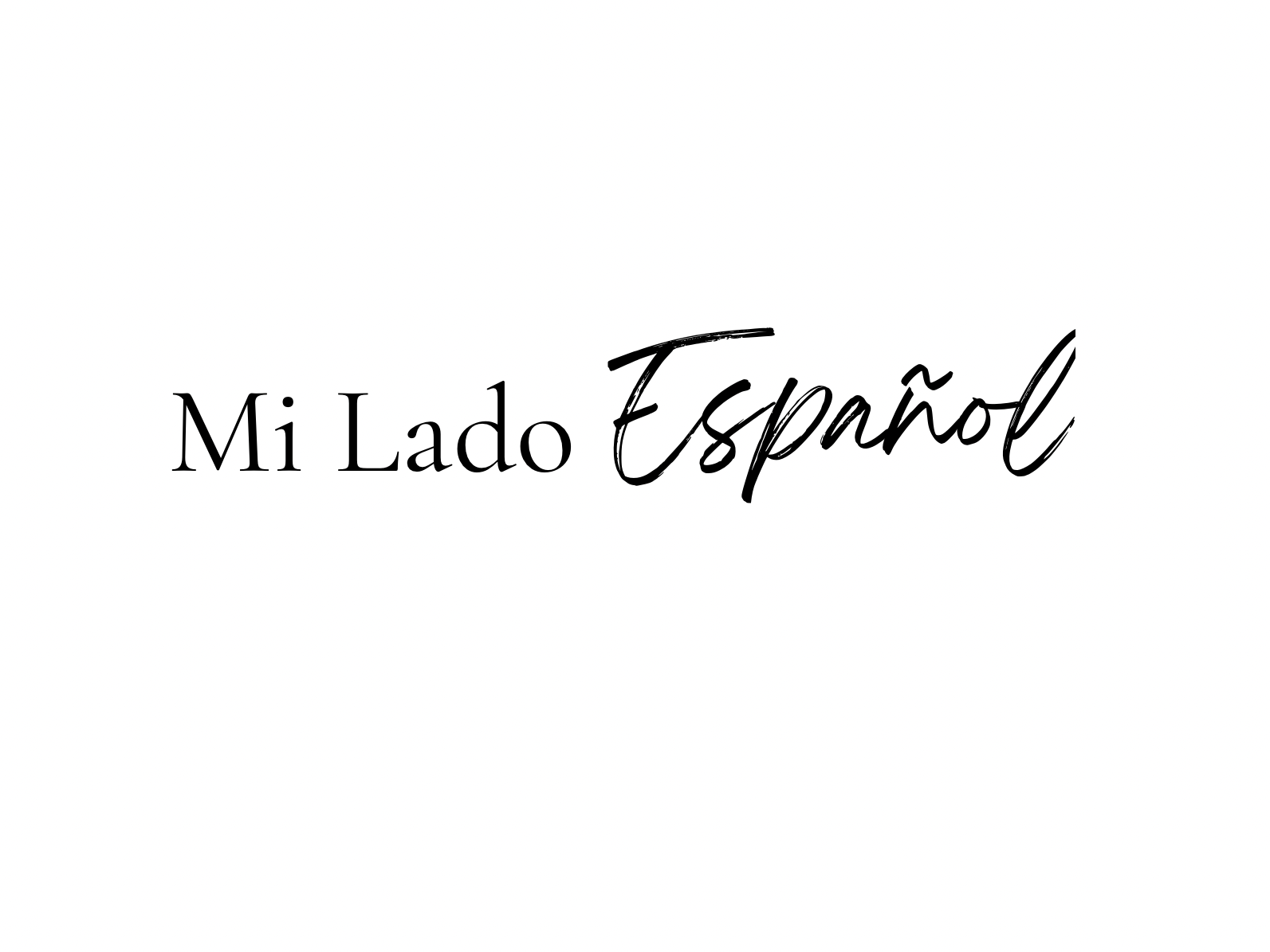 Mi lado español